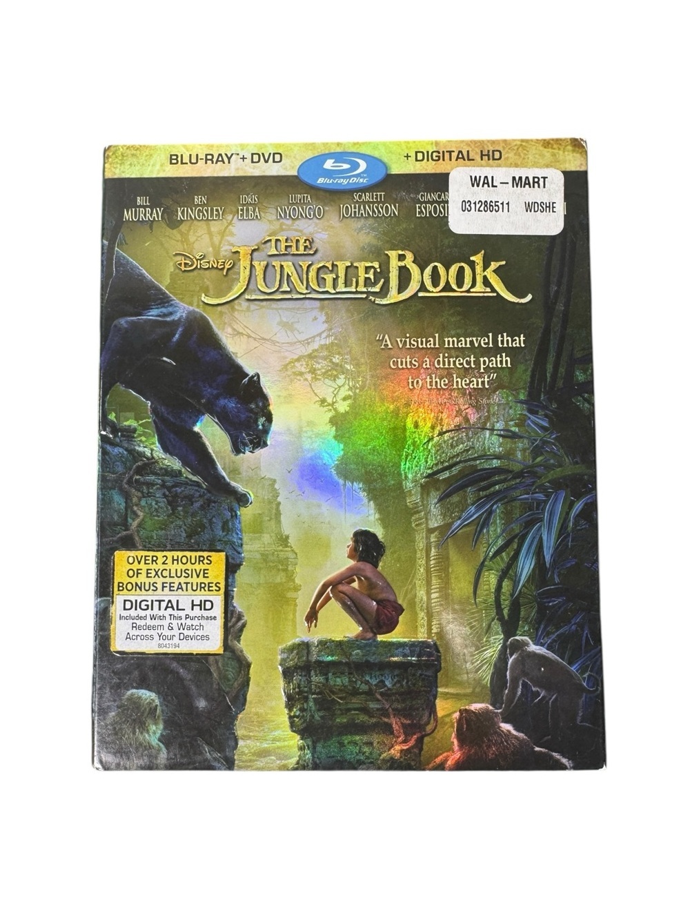 The Jungle Book (Blu-Ray, 2016)